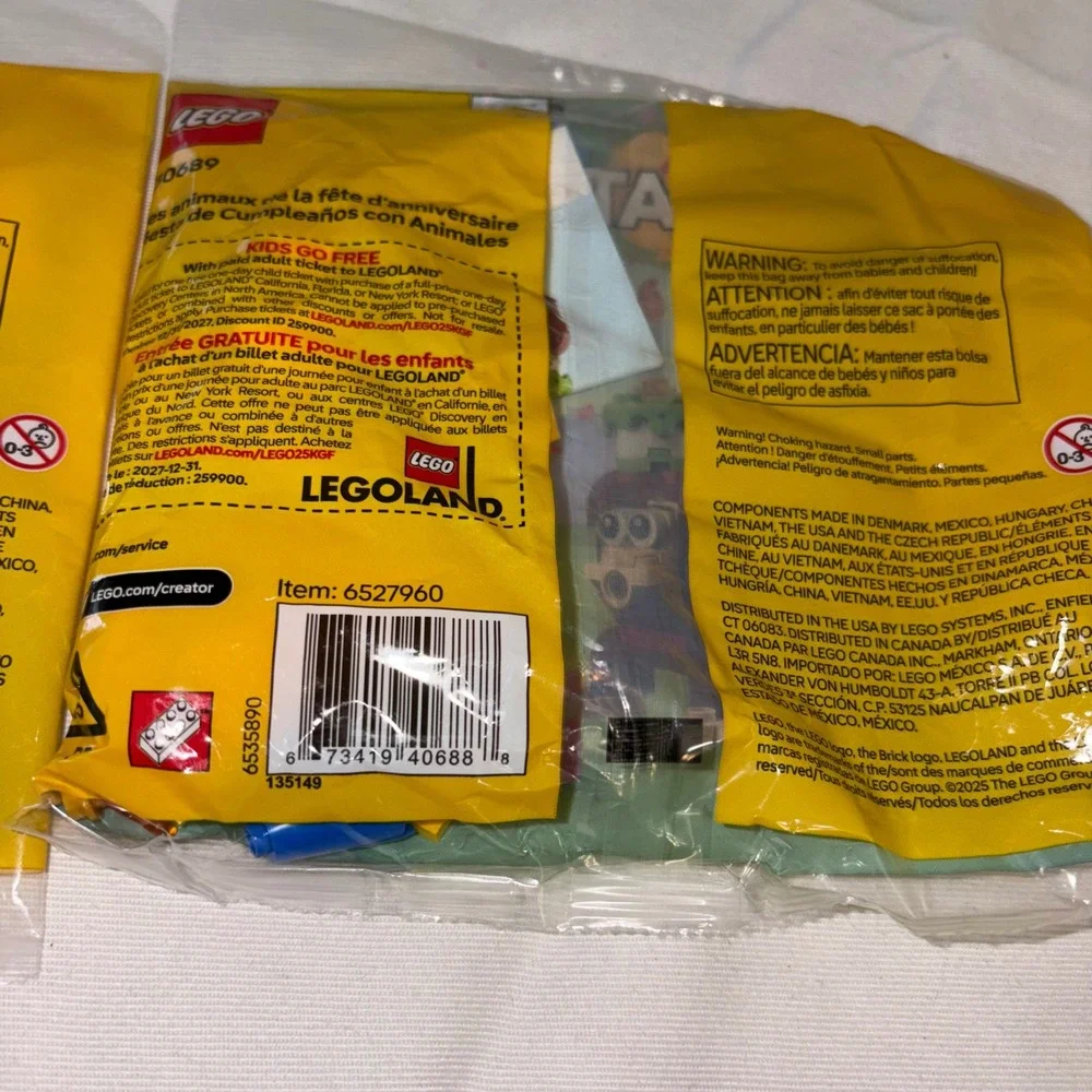 Lego creator two sets new in sealed bag‎ giraffe building blocks